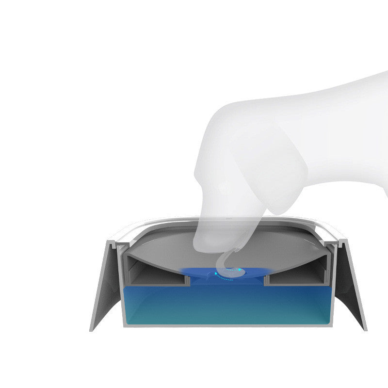 1.5L Floating Dog Water Bowl