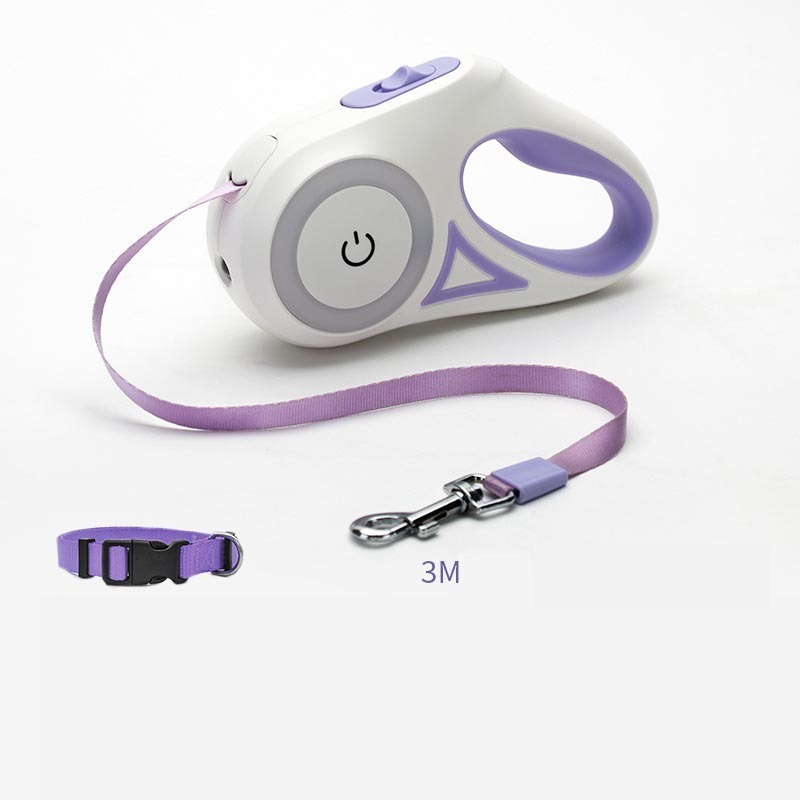 Retractable Dog Leash and Collar