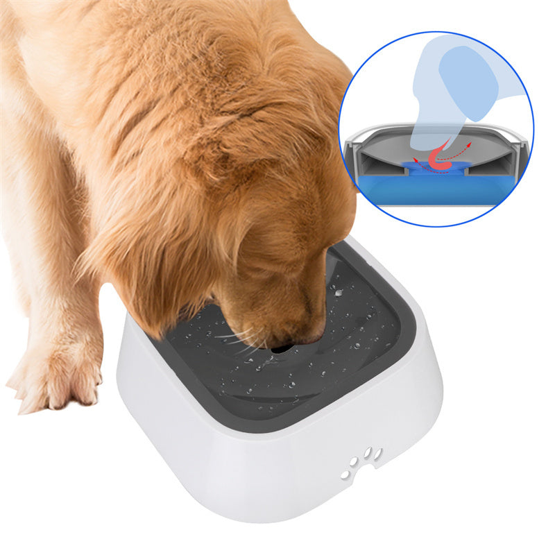 1.5L Floating Dog Water Bowl