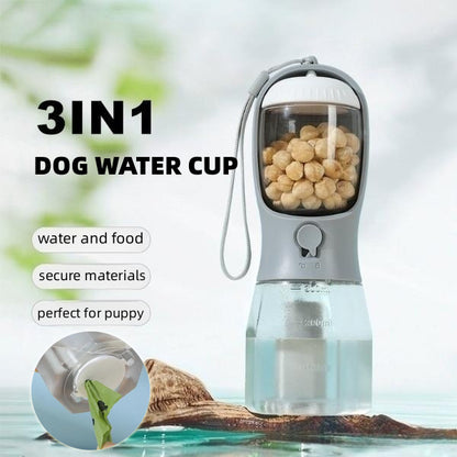 Three-in-One Dog Water Cup