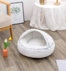 2-in-1 Dog and Cat Bed