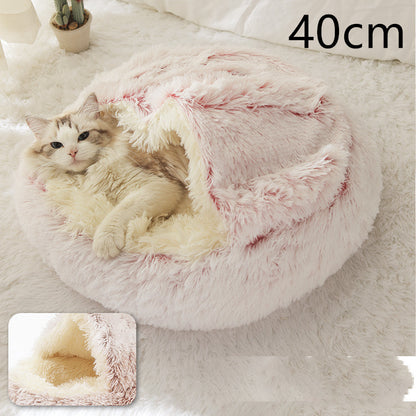 2-in-1 Dog and Cat Bed