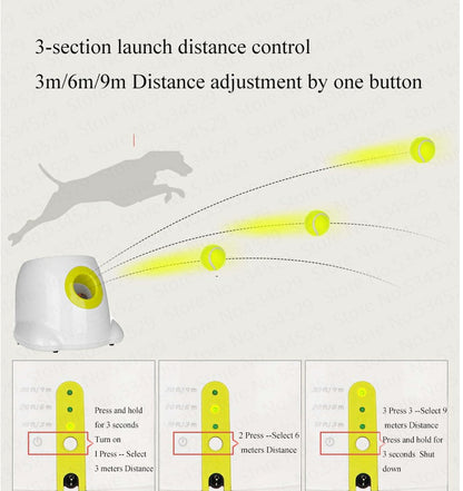 Automatic Interactive Dog Ball Launcher