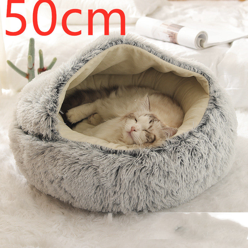 2-in-1 Dog and Cat Bed