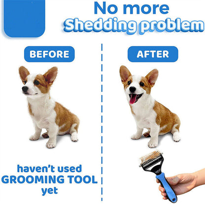 Double-Sided Pet Grooming Brush