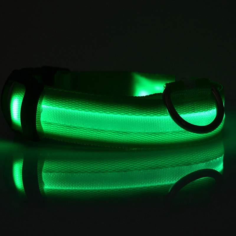 LED Glow-in-Dark Dog Collar