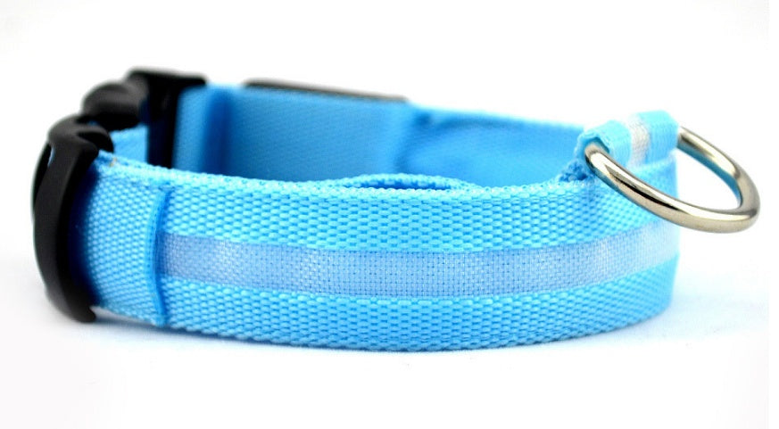 LED Glow-in-Dark Dog Collar