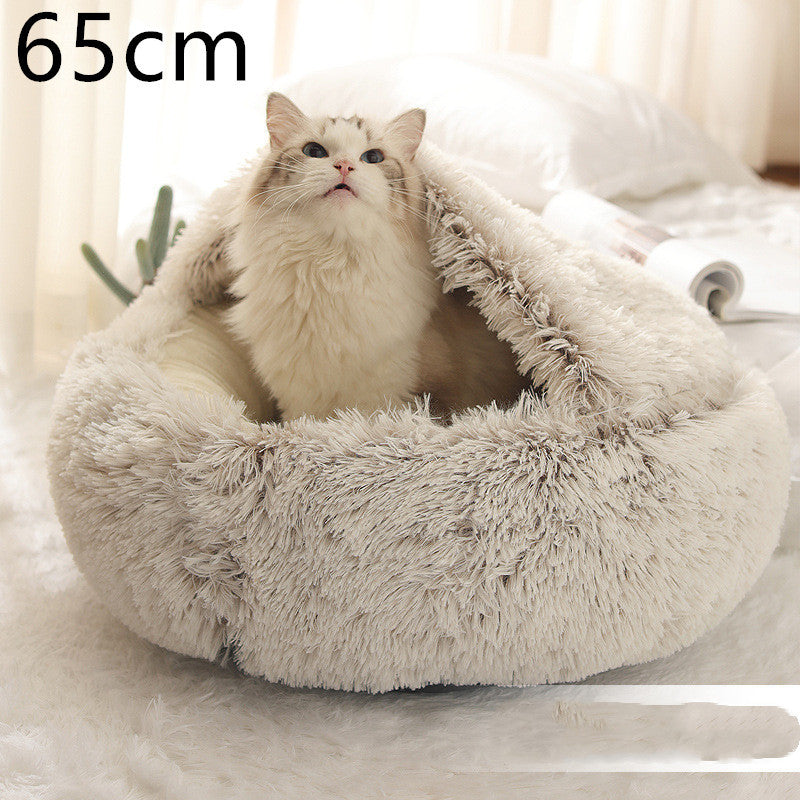 2-in-1 Dog and Cat Bed