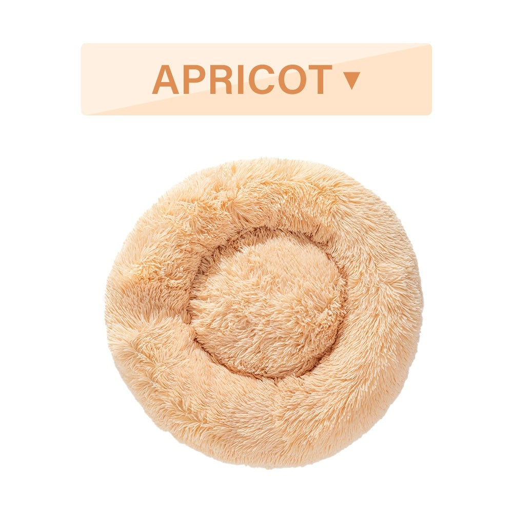 Fluffy Donut Dog Bed