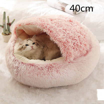 2-in-1 Dog and Cat Bed