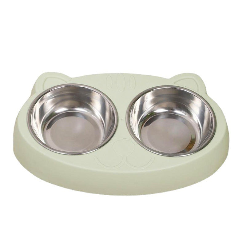 Stainless Steel Double Dog Bowls