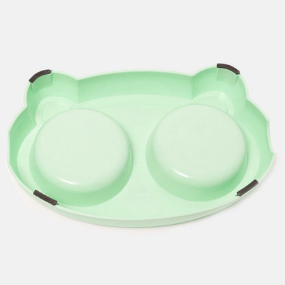 Stainless Steel Double Dog Bowls
