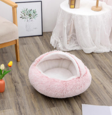 2-in-1 Dog and Cat Bed