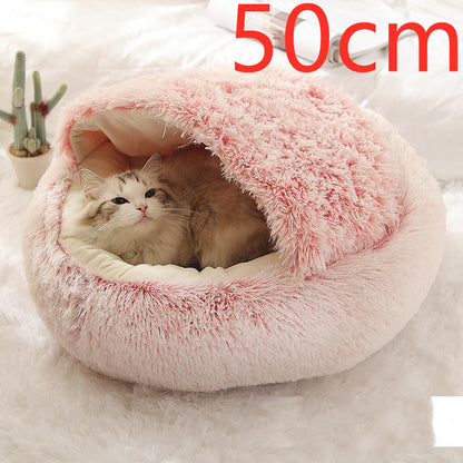 2-in-1 Dog and Cat Bed