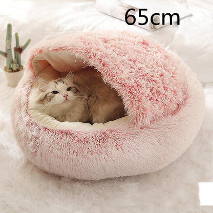 2-in-1 Dog and Cat Bed