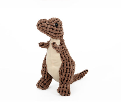 Dinosaur Plush Dog Toy