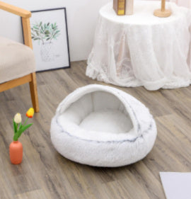 2-in-1 Dog and Cat Bed