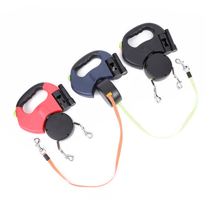 Retractable Dual Dog Leash