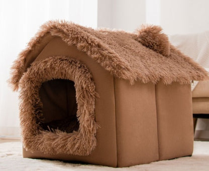 Foldable Dog House Bed