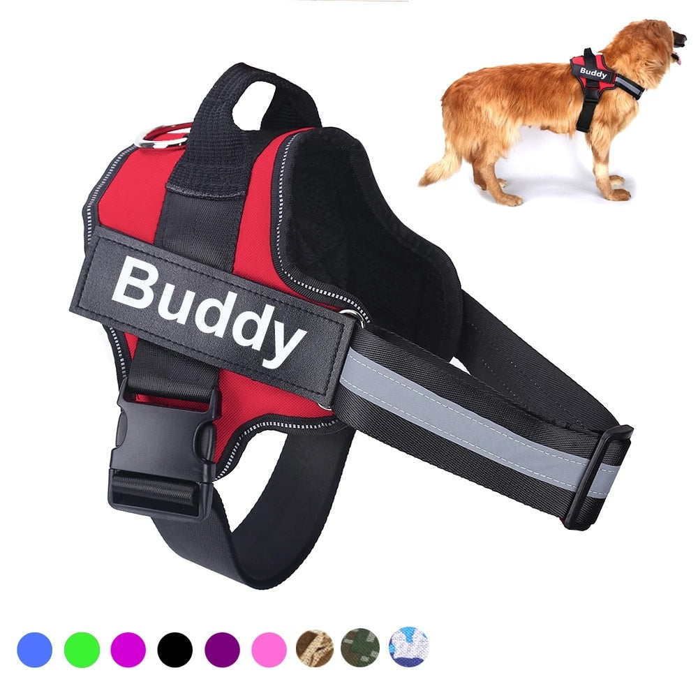 Personalized No-Pull Dog Harness