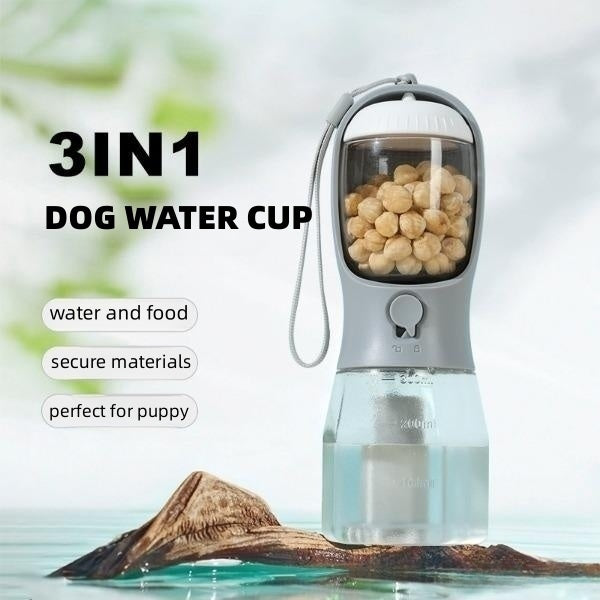 Three-in-One Dog Water Cup