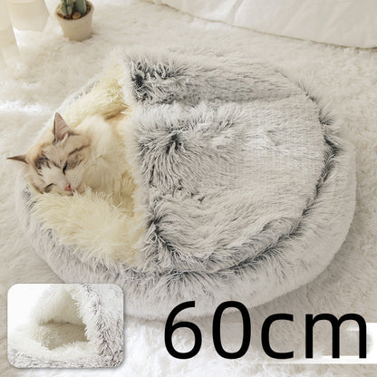 2-in-1 Dog and Cat Bed