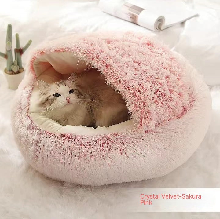 2-in-1 Dog and Cat Bed