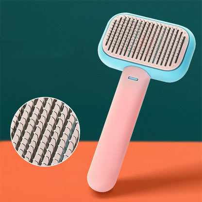 Stainless Steel Open-Knot Grooming Brush