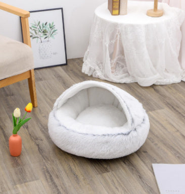 2-in-1 Dog and Cat Bed